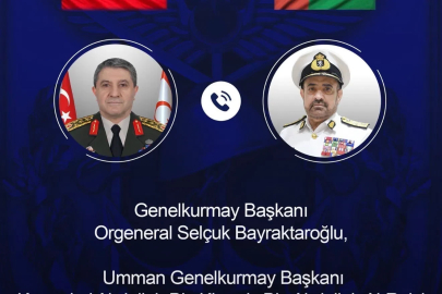 Genelkurmay Başkanı Orgeneral Bayraktaroğlu, Ummanlı mevkidaşı Al-Raisi ile görüştü
