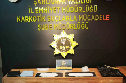 Şanlıurfa’da 3 kilo uyuşturucu ele geçirildi
