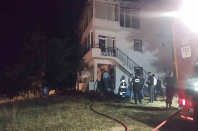 Malatya’da müstakil evde yangın
