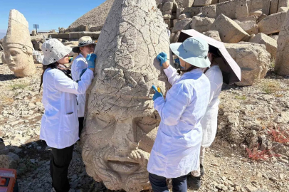 Nemrut’un dev heykellerine 5 yıllık koruma kalkanı
