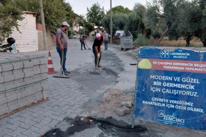 Germencik’te yol bakım ve onarım çalışmaları sürüyor
