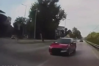 Mudanya’da makas dehşeti kamerada… Kazaya neden olan sürücüye 90 bin lira ceza
