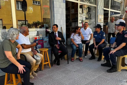 Kaymakam Kürkcü esnafın nabzını tuttu
