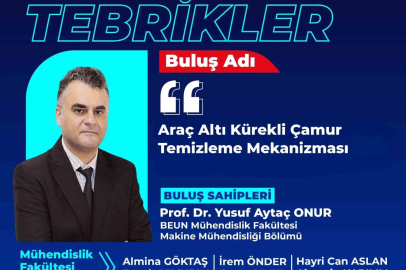 BEUN Mühendislik Fakültesinde geliştirilen yenilikçi buluş patent almaya hak kazandı
