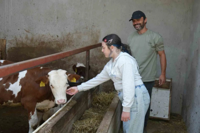Kızları için İstanbul’u bırakıp köye yerleştiler, bambaşka bir hayat yaşamaya başladılar
