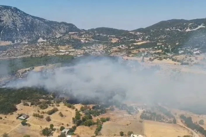 Kaş’ta ormanlık alanda yangın
