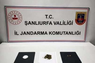Şanlıurfa’da uyuşturucu operasyonunda 2 şüpheli gözaltına alındı
