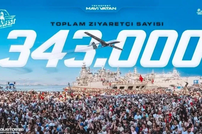 TEKNOFES Mavi Vatan’ı 343 bin kişi ziyaret etti
