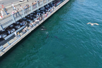 Boğazın devleri Eminönü kıyısında
