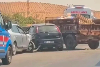 Gaziantep’te zincirleme kaza: 2 yaralı
