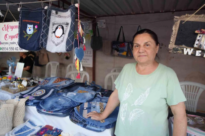 Eski kotlar kadın emeğiyle yeniden hayat buluyor
