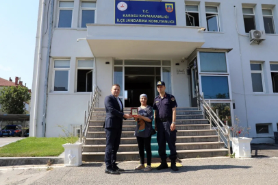 Çocukluk hayali için arsasını jandarmaya bağışladı
