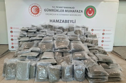 Edirne-Hamzabeyli Gümrük Kapısı’nda yaklaşık 288 kilogram esrar cinsi uyuşturucu madde ele geçirildi
