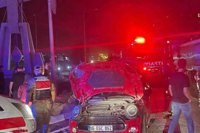 Batman’da iki otomobil çarpıştı: 3 yaralı
