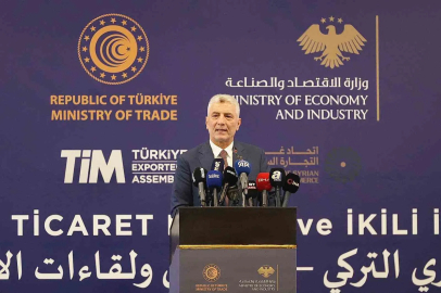 Bakan Bolat: "Suriye ile Ticaret hacmi hedefimiz 10 milyar dolar"
