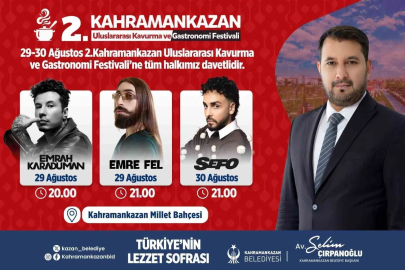 "Uluslararası Kavurma ve Gastronomi Festivali"nde hazırlıklar tamam
