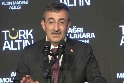 Cumhurbaşkanı Yardımcısı Cevdet Yılmaz: "Ağrı Mollakara’da 5 yılda 17 tona yakın altın üretilecek"
