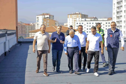 Başkan Büyükkılıç, Bedesten Katlı Otoparkı’ndaki çalışmaları yerinde inceledi

