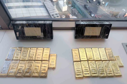 Dinamikpay operasyonunda 25,5 kilo altın ele geçirildi
