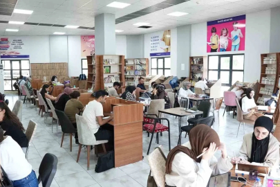 Elazığ’da yılın ilk 6 ayında, 35 bin öğrenci kütüphanelerde ders çalıştı
