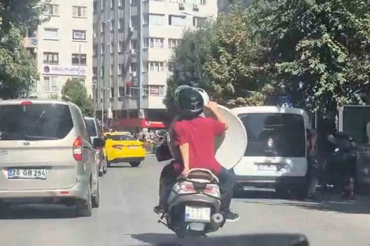 Eskişehir’de tehlikeli taşımacılık
