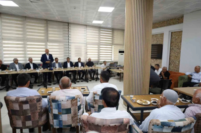 Kahta’da muhtarlarla istişare toplantısı yapıldı
