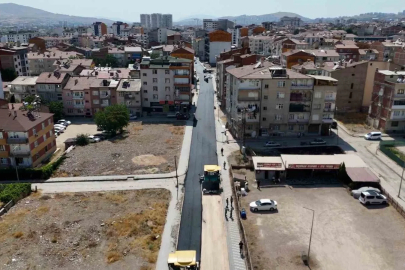 Elazığ’da 20 bin ton sıcak asfalt kullanılarak 12 kilometrelik alan yenilendi
