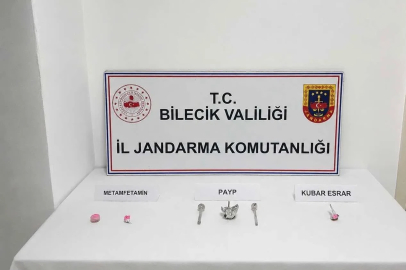Eskişehir’den aldığı uyuşturucuyla Bilecik’e gelirken yakalandı
