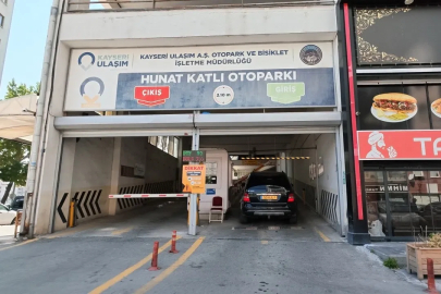 Kayseri Büyükşehir'den yeni nesil otopark
