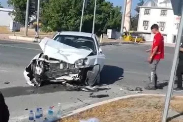 Elazığ’da trafik kazası: 2 yaralı
