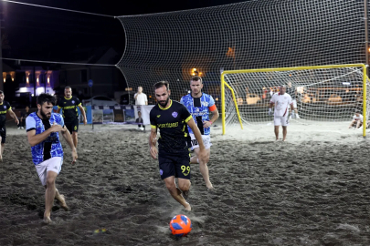 Sakarya Kocaali Sahili’nde futbol şöleni