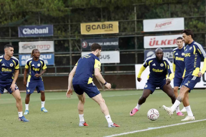 Fenerbahçe, Samsunspor maçı hazırlıklarını sürdürdü
