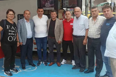 Devrekli muhtarlardan Kızılay’a kan bağışı
