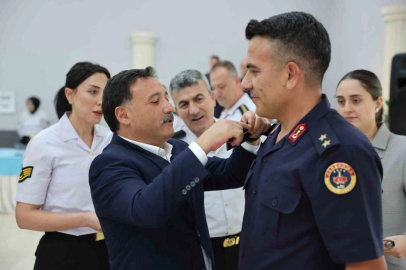 Vali Çiçek, Rütbe Terfi Töreni’ne katıldı
