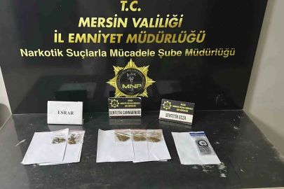 Mersin’de uyuşturucu operasyonunda 3 şüpheli tutuklandı
