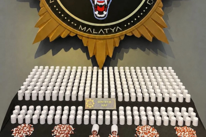 Malatya’da 14 bin 900 sentetik ecza hapı ele geçirildi: 3 tutuklama
