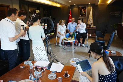 Başkan Zencirci, Çinli tanıtım elçilerini ağırladı
