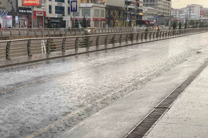 Elazığ’da sağanak etkili oldu
