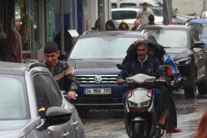 Kilis’te yağış etkili oldu
