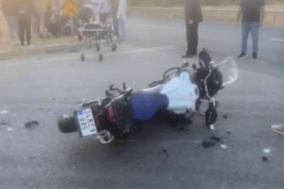 Lüleburgaz-Babaeski yolunda motosiklet otomobile çarptı: 1 ağır yaralı
