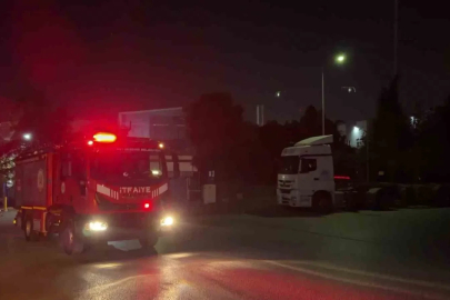 Kozmetik fabrikasında kimyasal madde alarmı
