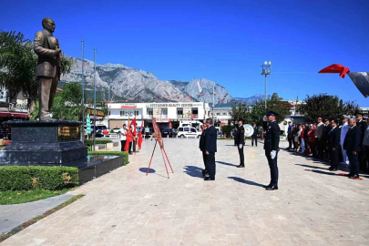 Kemer’de Zafer Bayramı’nın 104’üncü yıl dönümü kutlandı
