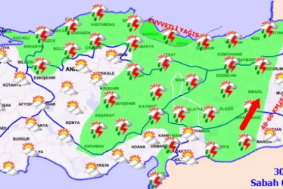 Sağanak, fırtına ve toz taşınımı geliyor!