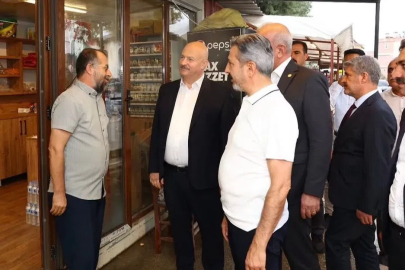Vali Küçük, Besni’de esnafın talep ve önerilerini dinledi
