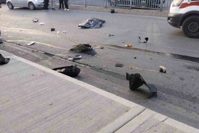 Başakşehir’de motosikletler çarpıştı: 1 ölü, 1 yaralı
