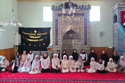 Hisarcık’ta Yaz Kur’an Kursu sona erdi

