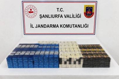 Şanlıurfa’da kaçak alkol ve sigara ele geçirildi

