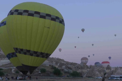 Kapadokya’da balonlar 3 gündür gökyüzüne yükselemiyor
