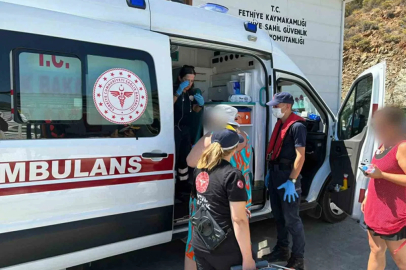 Ticari yatta yaralanan vatandaş için tıbbi tahliye
