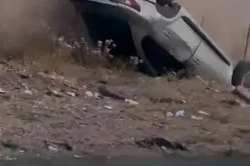 Diyarbakır’da araç takla attı: 1 yaralı
